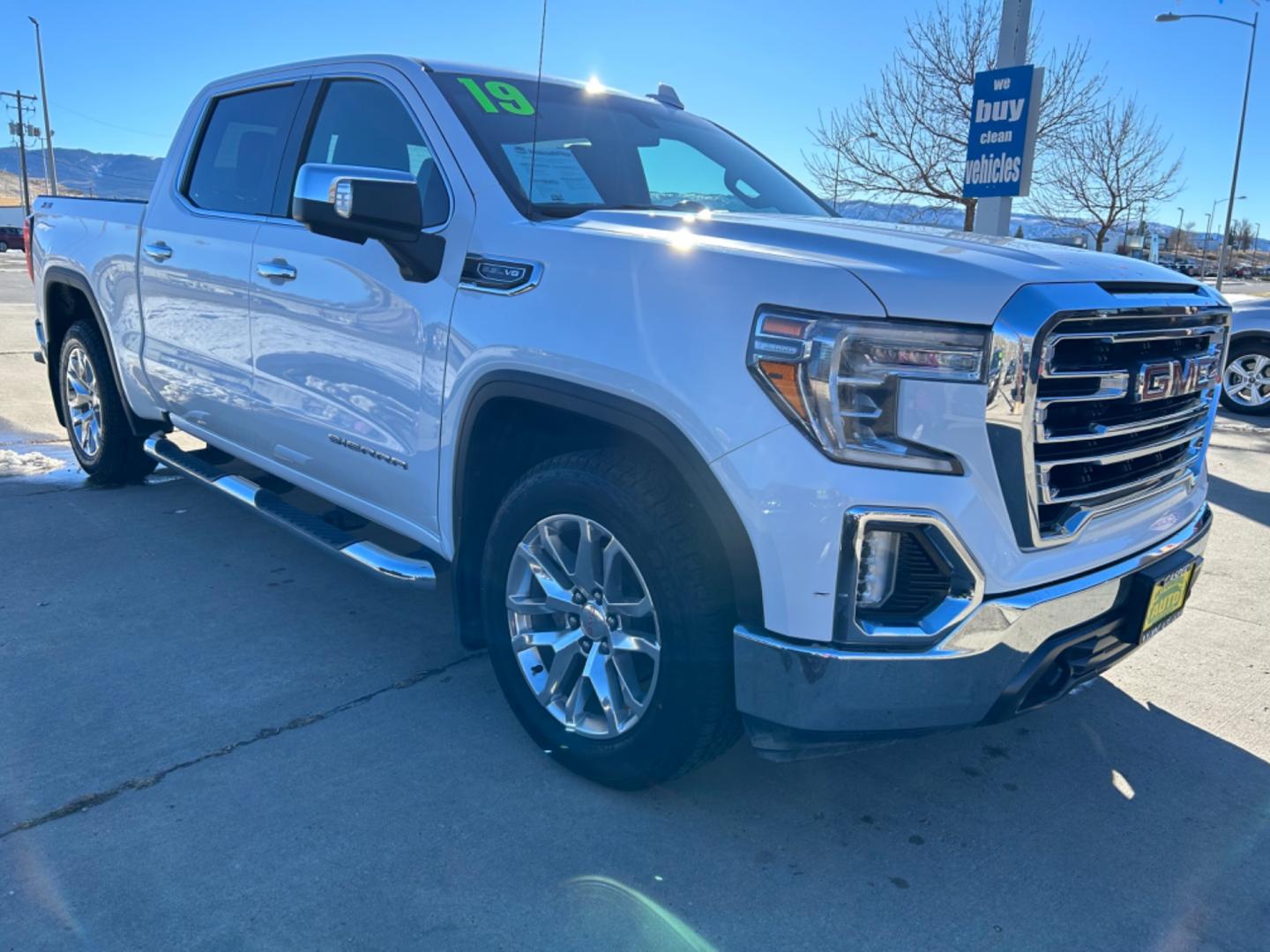 2019 White /Black GMC Sierra 1500 (1GTU9DED8KZ) , located at 3030 CY Ave, Casper, WY, 82604, (307) 265-3830, 42.827816, -106.357483 - Photo#3